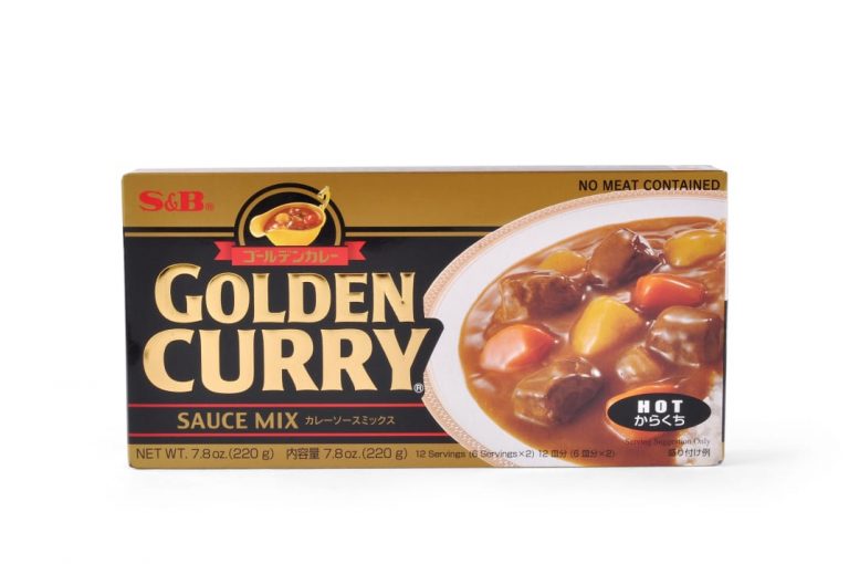 S&B Golden Curry Sauce Mix Hot, 240g - Vedant Food Solutions